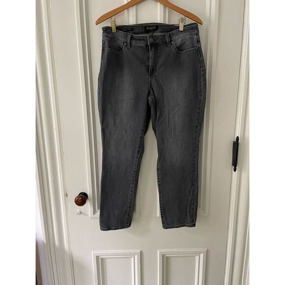 Talbots Denim - Talbots slim ankle gray jeans 10p